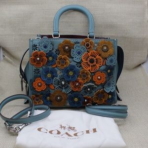 Coach 1941 Rogue 25 Tea Rose in Steele Blue